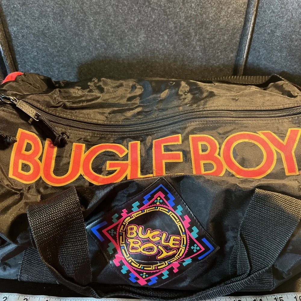 Vintage Bugle‎ Boy Duffle Bag 10x17x8